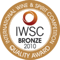 2010 - Medalha de Bronze no International Wine & Spirit Competition.