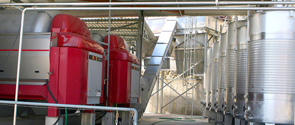 Le centre de vinification de Vinhos Norte